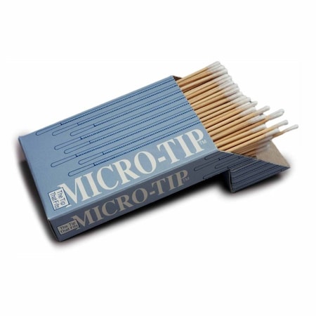 Micro-Tip Swabstick Cotton Tip Wood Shaft 6 Inch NonSterile, 10000PK A28PC